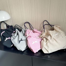 [GIRLS GOOB] Women's Rope Ribbon Shoulder Bag, Eco bag - OEM China